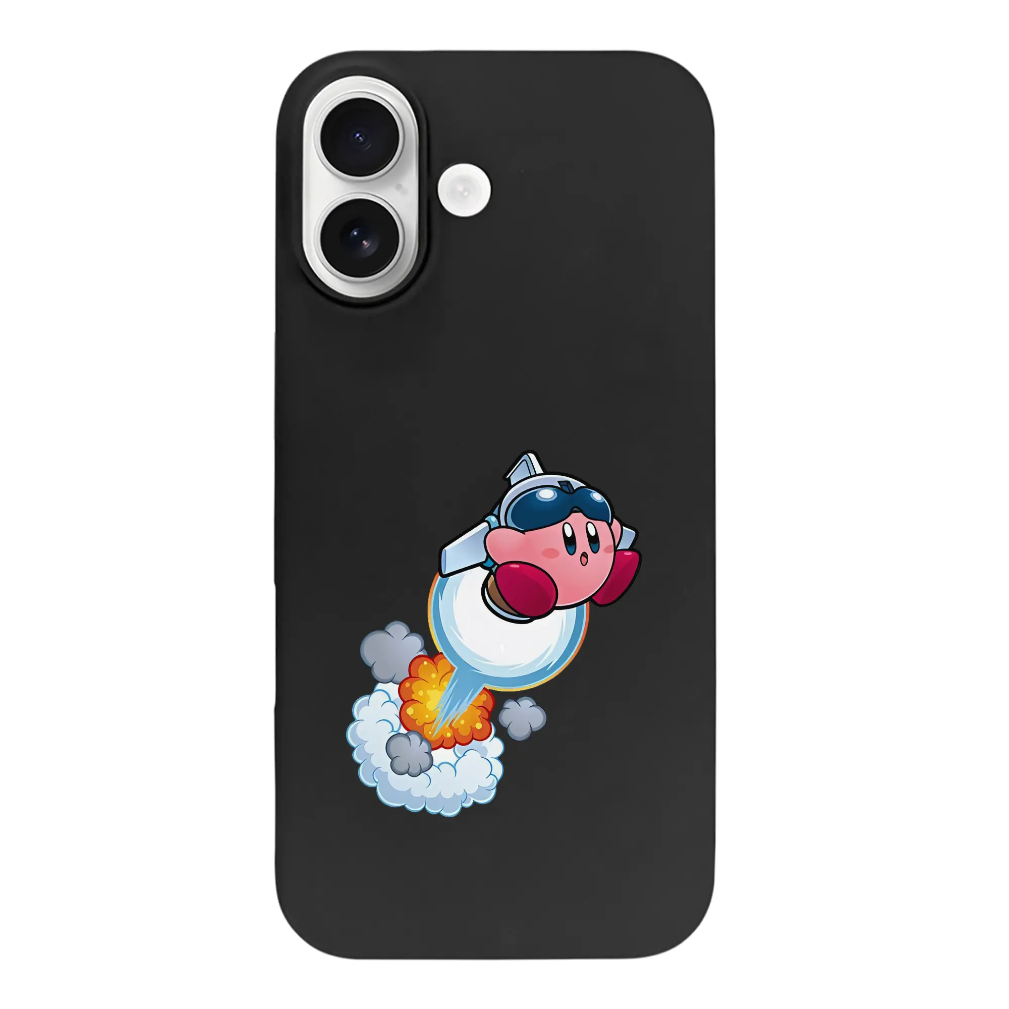 星のカービィ グッズ カービィ - iPhone 17 シリーズ シリコンケース 薄型 耐衝撃 指紋防止 ソフトタッチカバー 精密フィット 傷防止 保護ケース iPhone 17/17 Air/17 Pro/17 Pro Max 対応